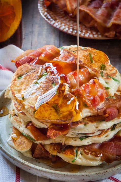 Bacon Pancakes | Bacon Pancakes Recipe | Eat the Love