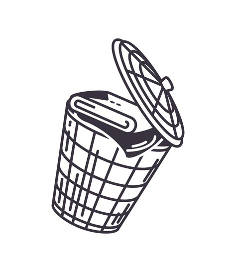 basket with clothes cleaning 24408744 Vector Art at Vecteezy