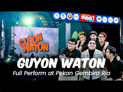 Full Guyon Waton Live Perform At Pekan Gembira Ria Vol Jiexpo