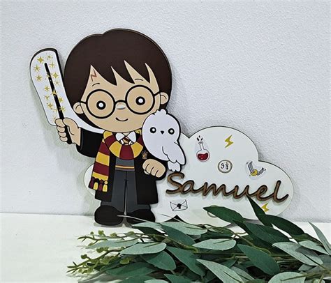 Letrero madera Harry Potter Camaleón Print