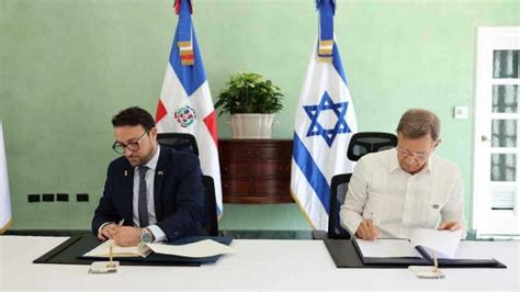 RD e Israel firman acuerdo de cooperación en educación tecnológica