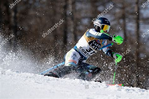 Andreja Slokar Slo Competing Telepass Fis Editorial Stock Photo Stock