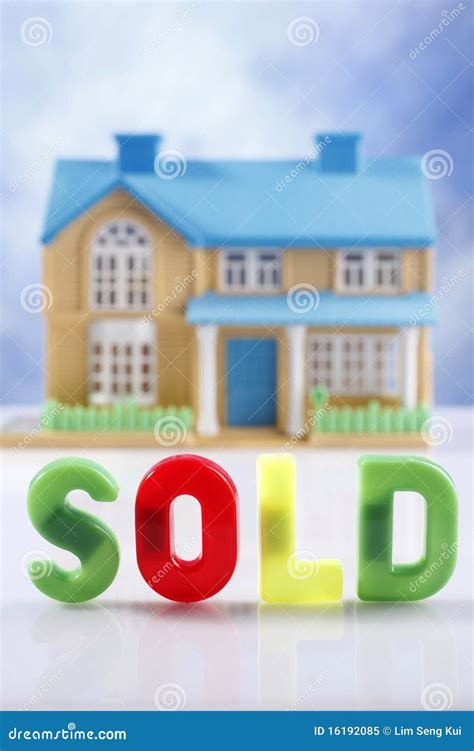 House For Sale Stock Image Image Of Loan Sold Housing 16192085