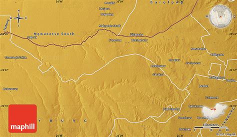 Physical Map Of Molopo