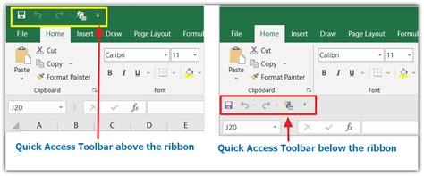 How To Customize Quick Access Toolbar In Excel Excelwrap