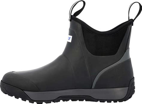 Xtratuf Mens Ice Rubber Ankle Deck Boot Black 11 TackleDirect