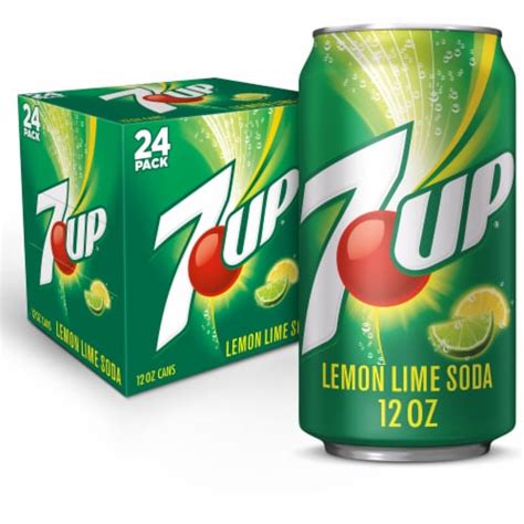 7UP Lemon Lime Soda Cans 24 Pk 12 Fl Oz Fred Meyer