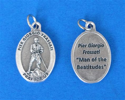 July 4th Blessed Pier Giorgio Frassati Medal Buyonegetonefree