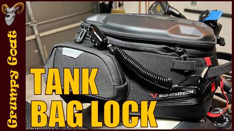 Sw Motech Tank Bag Lock For The Pro City Tank Bag First Mods Series