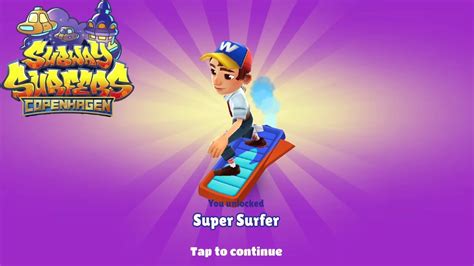 Unlocking Super Surfer Board On Subway Surfers Copenhagen Youtube