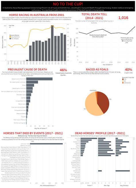 Dashboard Week 3: No to Horse Racing - The Data School Down Under