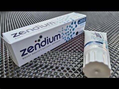 The Toothpaste People Zendium Complete Protection Youtube