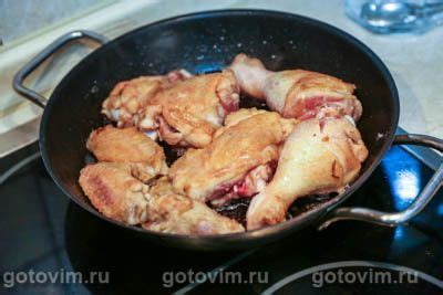 Фрикасе из курицы с соусом на желтках. Рецепт с фото