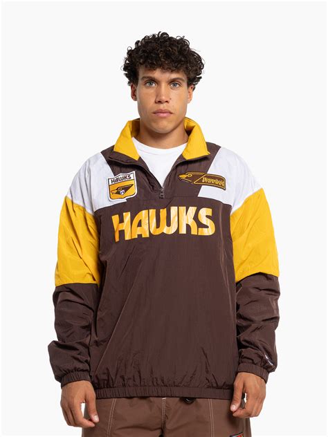 Hawthorn Hawks Mens Throwback Windbreaker