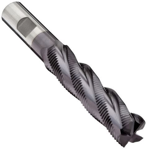 E9A86TF High Speed Steel HSS Square Nose End Mill Long Reach Weldon