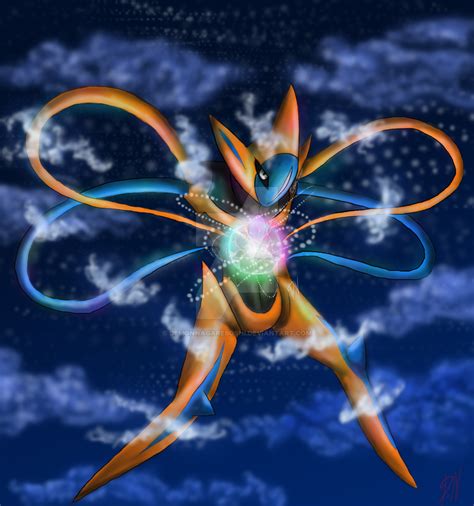 Deoxys By Demonnagareboshi On Deviantart