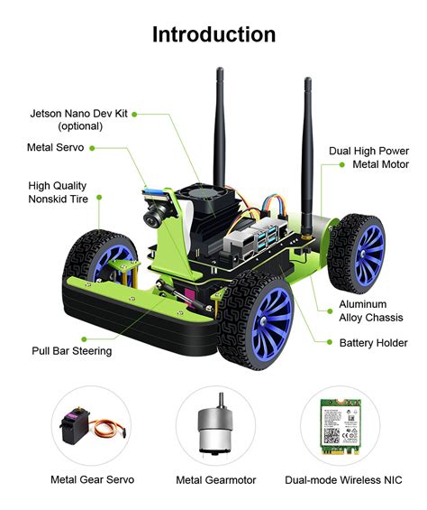 Jetracer Ai Kit Ai Racing Robot Powered By Jetson Nano Mg Super Labs