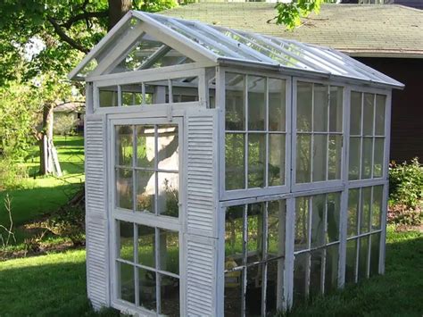 Fabulous Greenhouses Made From Old Windows Off Grid World