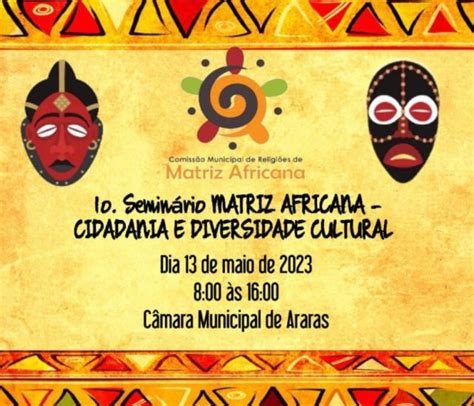 Semin Rio Matriz Africana Cidadania E Diversidade Cultural