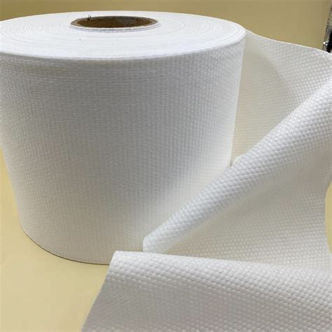 Spunlace Raw Material Fabric Roll Non Woven Fabrics Rolls Facial Tissue