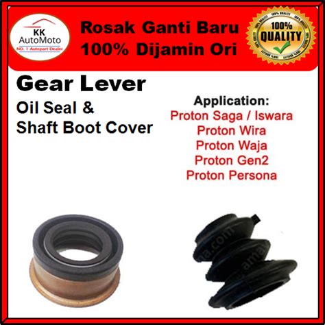 Proton Saga Iswara Wira Waja Persona Gen2 Gear Lever Oil Seal 1412 And