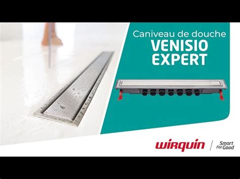 Caniveau Douche L Italienne Venisio Expert L Mm Avec Grille