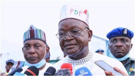 Benue 2023 Again Thousands Dump APC As Ortom Presents Uba For