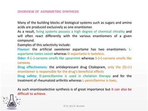 Asymmetric Synthesis PPT