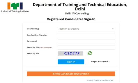 Delhi ITI Seat Allotment List 2023 DTTE 1st 2nd 3rd Counselling Result