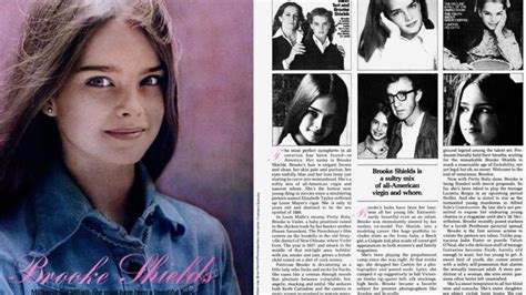 Brooke Shields Article From 1978 Resurfaces And Sparks Outrage Herald Sun