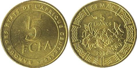 Francs Cfa Central African States Numista