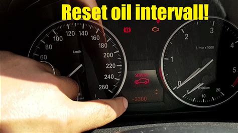 How To Reset The Oil Interval On A Bmw E Youtube