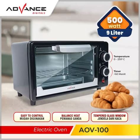 Jual Oven Listrik Electric Oven Advance AOV 100 Kapasitas 9 Liter 500