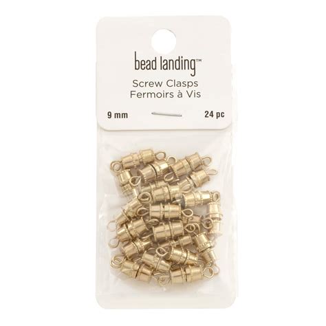 12 Packs 24 Ct 288 Total Gold Barrel Clasps By Bead Landing™ Michaels