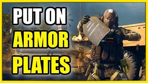 How To Put On Armor Plates In Warzone Pc Ps Xbox Easy Method