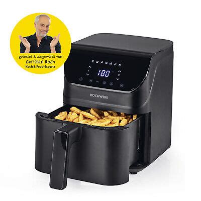 Rachs KOCHWERK Heißluft Fritteuse Fritöse Grill Ofen Airfryer 4L Timer