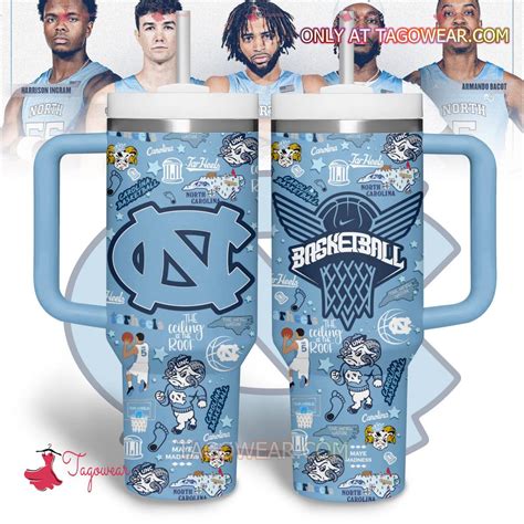 North Carolina Tar Heels Basketball Team Ncaa Custom Stanley Quencher