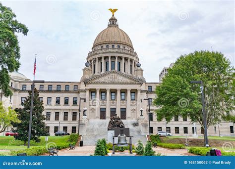 Exterior Of The Mississippi State Capitol Building Editorial