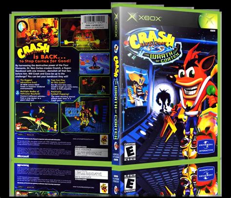 Crash Bandicoot Wrath Of Cortex Xbox