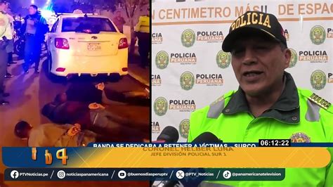 Surco Frustran Asalto A Joven Y Detienen A Tres Raqueteros Que Lo