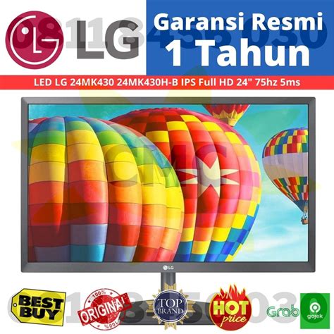 Jual Monitor Led Lg Mk Ips Full Hd Hz Mk H B Fhd