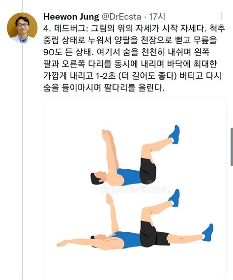 허리가 안좋아도 할 수 있는 6가지 코어 운동twt 인스티즈instiz 인티포털 카테고리