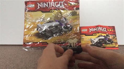 Lego Ninjago 2011 Turbo Shredder Polybag Review Youtube