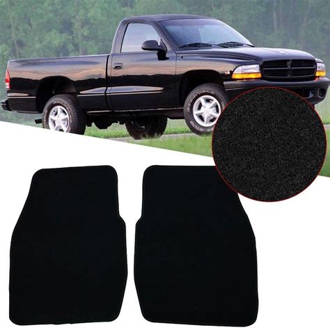 1997 2004 Dodge Dakota Floor Mats 2pc Black Nylon Cp189bk