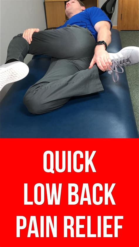 Quick Lower Back Pain Relief With 3 Easy Steps Artofit