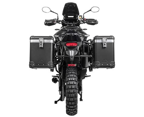 Zega Pro Aluminium Pannier System And Black Litres With