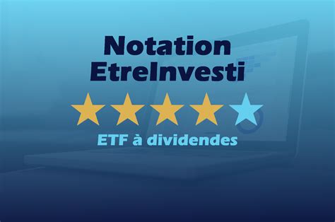 Etf Dividendes Pour Toucher Des Revenus R Guliers