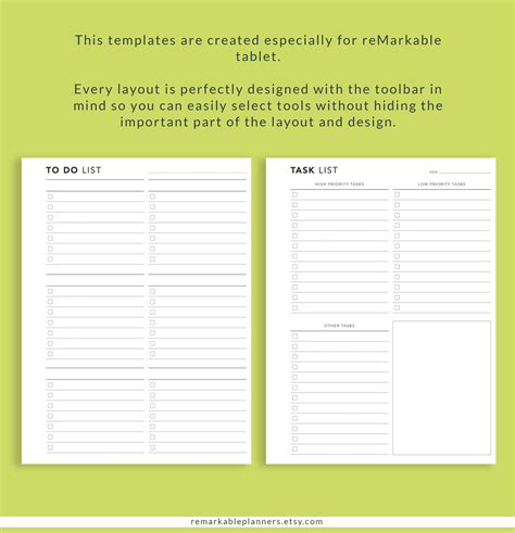 Remarkable To Do List Task List Digital Planner Task Etsy Uk