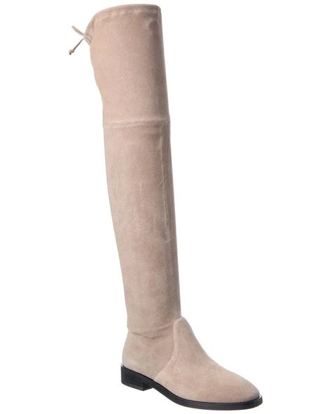 Stuart Weitzman Jocey City Suede Over The Knee Boot Over The Knee