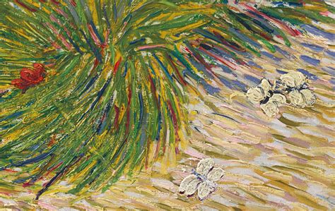 A Closer Look At Vincent Van Gogh S Grass And Butterflies Draw Paint